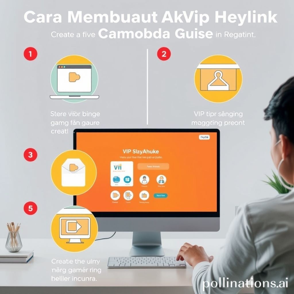 Cara Membuat Akun Vip Heylink Cambodia